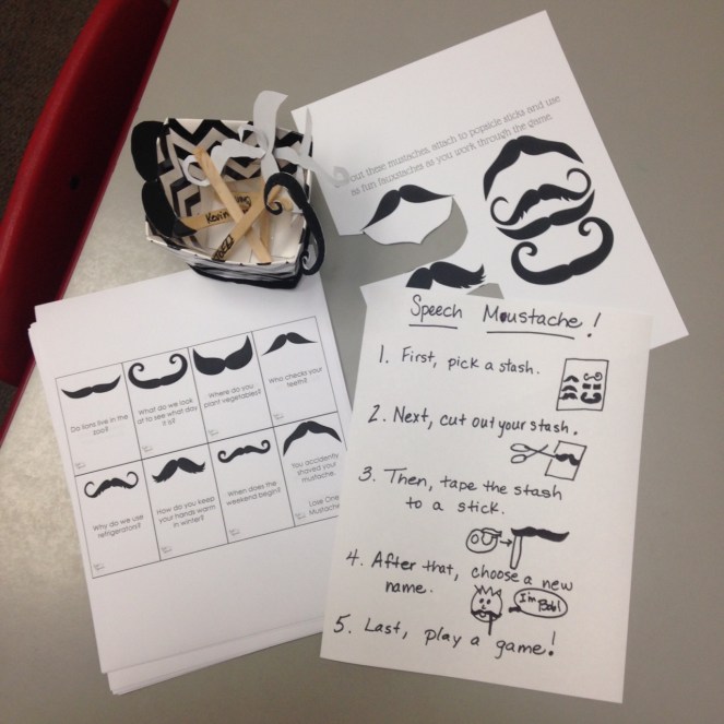 Mustache practice this week has been a hit